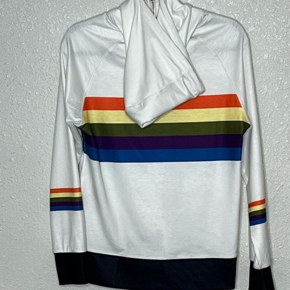 Lova Rainbow Hooded Jacket Sz Small - Picture 5 of 8